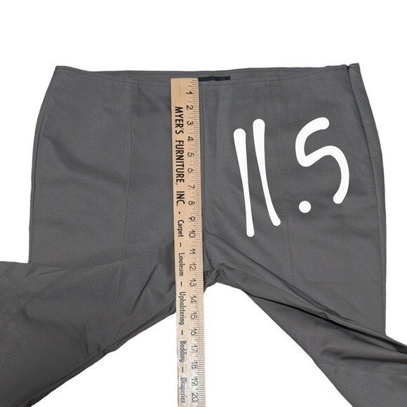 St. John side zip dress pant, trouser khaki high waisted business casual size 16 - Picture 5 of 9